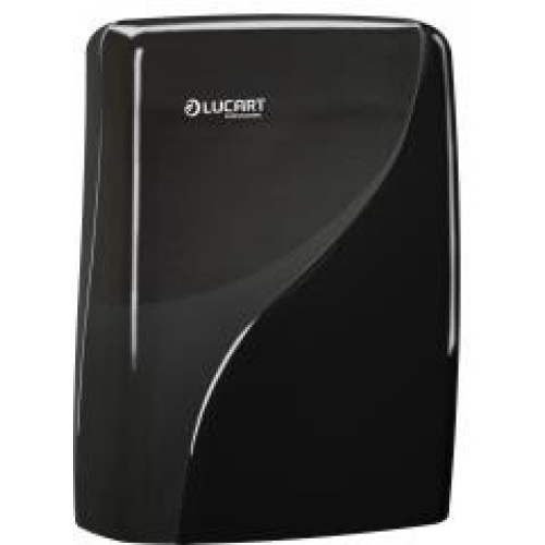 Identity SLIM- Fold Handtowels White Black finish